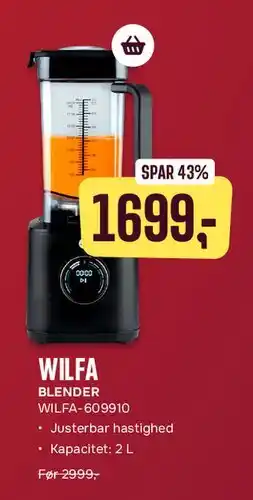 Skousen Wilfa blender tilbud