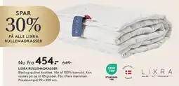 SENG LIXRA RULLEMADRASSER tilbud