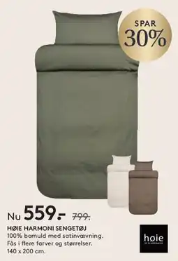 SENG HOIE HARMONI SENGETØJ tilbud