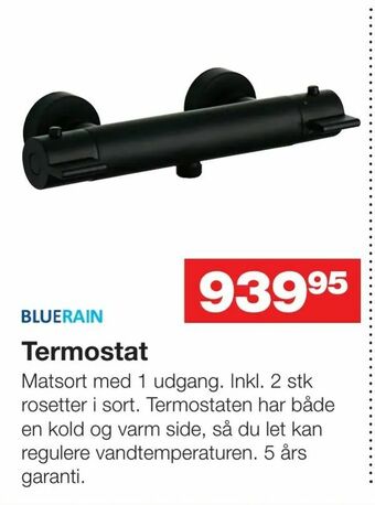 Bauhaus Termostat tilbud