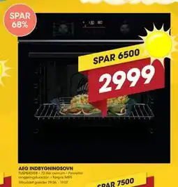 Punkt1 AEG INDBYGNINGSOVN tilbud