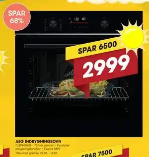 Punkt1 AEG INDBYGNINGSOVN tilbud
