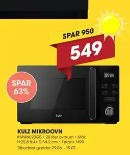 Punkt1 KULZ MIKROOVN tilbud