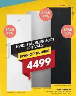 Punkt1 AEG KØLESKAB tilbud