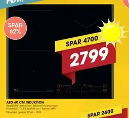 Punkt1 AEG 60 CM INDUKTION tilbud