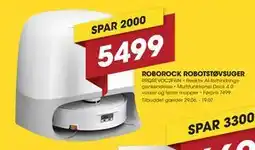 Punkt1 ROBOROCK ROBOTSTØVSUGER tilbud
