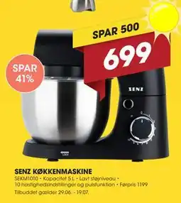 Punkt1 SENZ KØKKENMASKINE tilbud