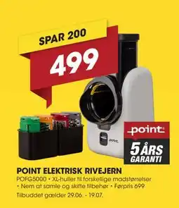 Punkt1 POINT ELEKTRISK RIVEJERN tilbud