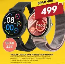 Punkt1 TRIACLE LEGACY ONE FITNESS SMARTWATCH tilbud