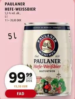 Scandinavian Park PAULANER HEFE-WEISSBIER tilbud