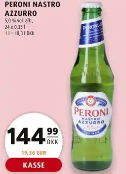 Scandinavian Park PERONI NASTRO AZZURRO tilbud