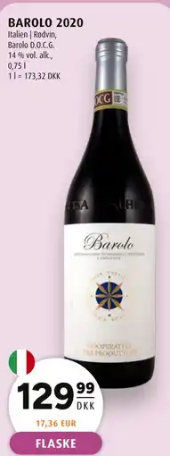 Scandinavian Park BAROLO 2020 tilbud