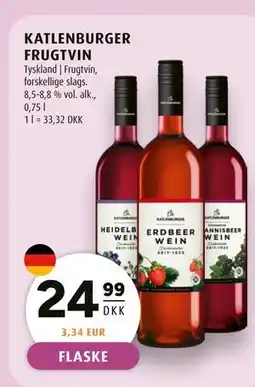 Scandinavian Park KATLENBURGER FRUGTVIN tilbud