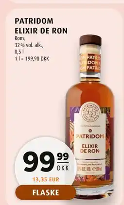 Scandinavian Park PATRIDOM ELIXIR DE RON tilbud