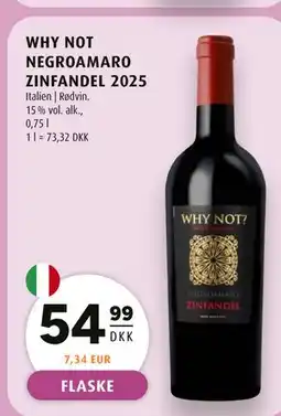 Scandinavian Park WHY NOT NEGROAMARO ZINFANDEL 2025 tilbud
