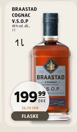 Scandinavian Park BRAASTAD COGNAC V.S.O.P tilbud