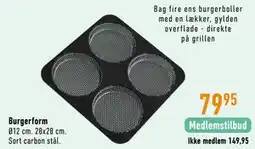Imerco Burgerform tilbud