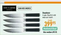 Imerco Steakkniv tilbud
