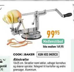 Imerco Æbleskræller tilbud