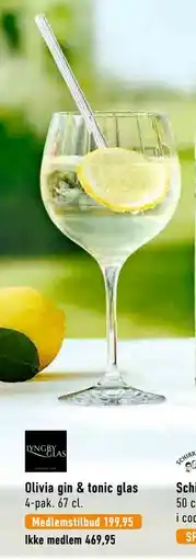 Imerco Olivia gin & tonic glas tilbud