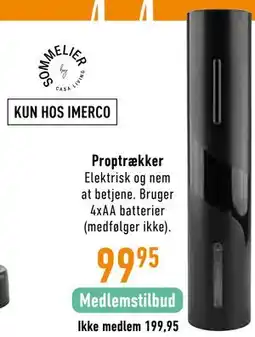 Imerco Proptrækker tilbud