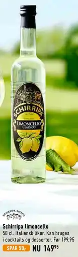 Imerco Schirripa limoncello tilbud