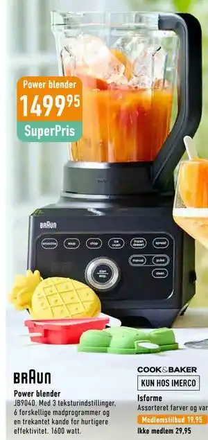 Imerco Power blender tilbud