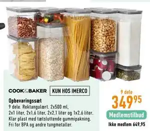 Imerco Opbevaringssæt tilbud