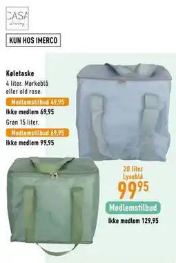 Imerco Køletaske tilbud