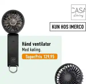 Hånd ventilator