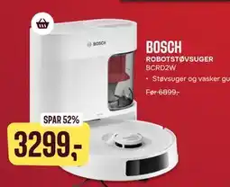Skousen BOSCH ROBOTSTØVSUGER BCRD2W tilbud