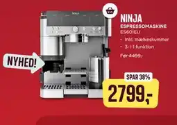 Skousen NINJA ESPRESSOMASKINE tilbud