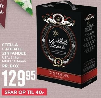 MENY Stella Cadente Zinfandel tilbud