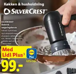 Lidl SILVERCREST Elektrisk rengøringsbørste tilbud