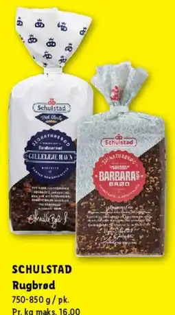 Lidl Schulstad Rugbrød tilbud