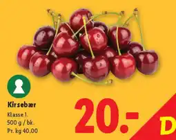 Lidl Kirsebær tilbud