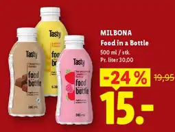Lidl MILBONA Food in a Bottle tilbud
