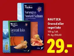 Lidl Gravad / røget laks tilbud