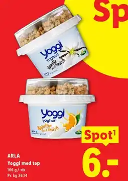 Lidl Yoggi med top tilbud