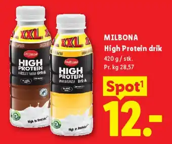 Lidl High Protein drik tilbud