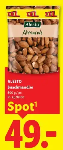 Lidl Alesto Snackmandler tilbud