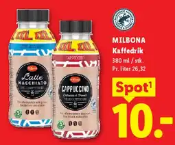 Lidl MILBONA Kaffedrik tilbud