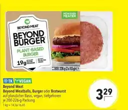 Citti Beyond Meat Beyond Meatballs, Burger oder Bratwurst tilbud