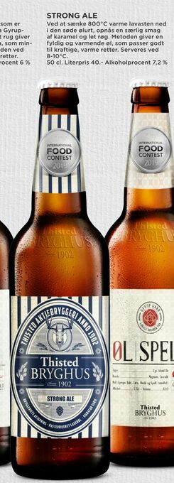 MENY Strong ale tilbud