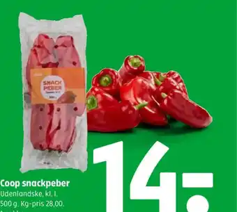 Coop 365 Coop snackpeber tilbud