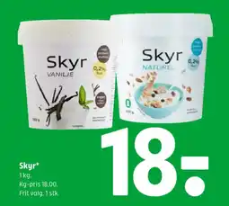 Coop 365 Skyr tilbud