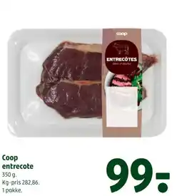 Coop 365 Coop entrecote tilbud