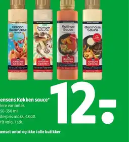 Coop 365 Jensens Køkken sauce tilbud