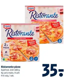 Coop 365 Ristorante pizza tilbud