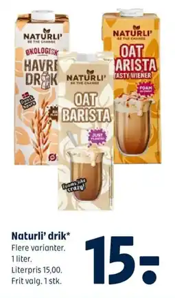 Coop 365 Naturli' drik tilbud